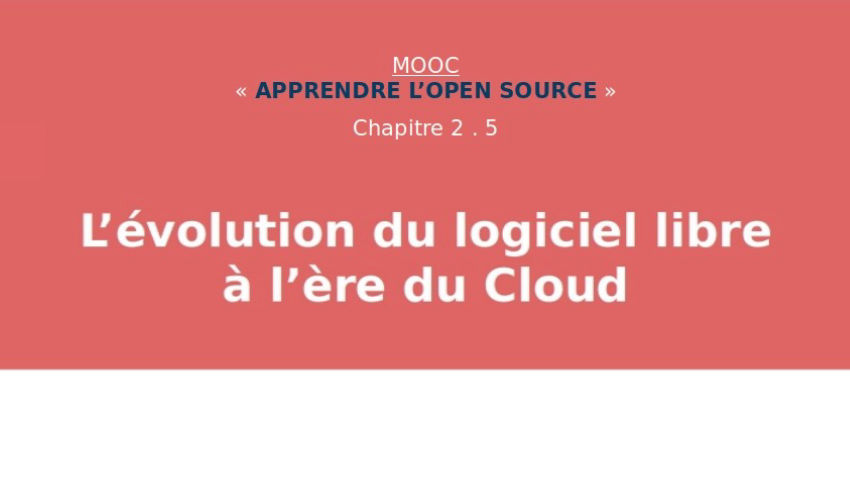 MOOC Apprendre Open Source